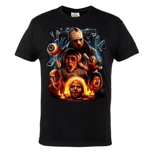 MĘSKA KOSZULKA Z NADRUKIEM HALLOWEEN FILMOWA HORROR