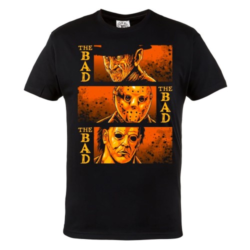 MĘSKA KOSZULKA Z NADRUKIEM HALLOWEEN FILMOWA HORROR THE BAD 1
