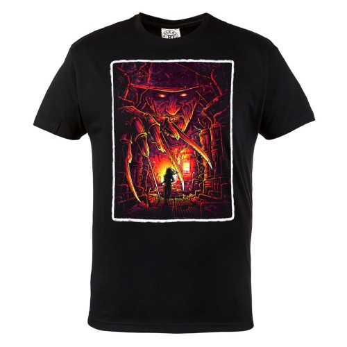 MĘSKA KOSZULKA Z NADRUKIEM FILMOWA HALLOWEEN HORROR FREDDY KRUEGER