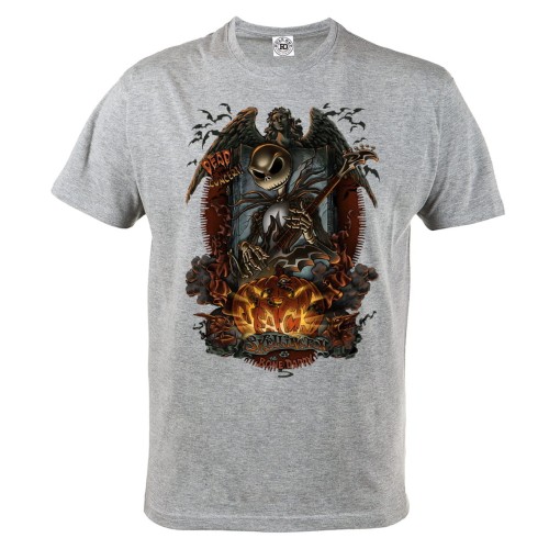 MĘSKA KOSZULKA Z NADRUKIEM FILMOWA HALLOWEEN HORROR JACK SKELLINGTON 1