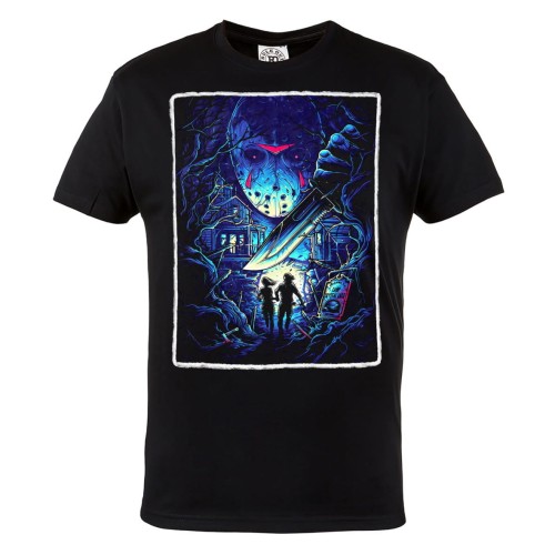 MĘSKA KOSZULKA Z NADRUKIEM FILMOWA HORROR HALLOWEEN