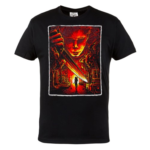 MĘSKA KOSZULKA Z NADRUKIEM FILMOWA HORROR HALLOWEEN