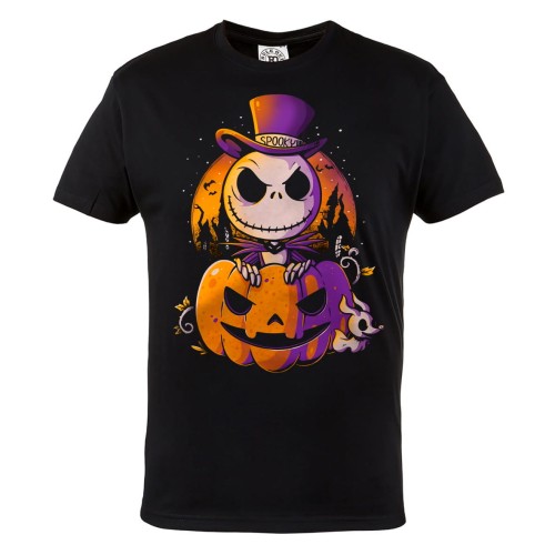 MĘSKA KOSZULKA Z NADRUKIEM FILMOWA HORROR HALLOWEEN DYNIA
