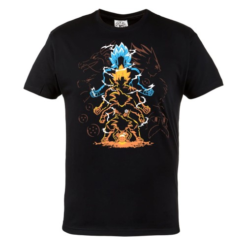 DRAGON BALL MĘSKA KOSZULKA Z NADRUKIEM GOKU SUPER SAYIANIN 1