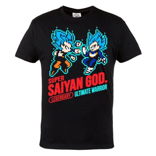 DRAGON BALL MĘSKA KOSZULKA Z NADRUKIEM GOKU VEGETA SUPER SAYIANIN LEGENDARY 1