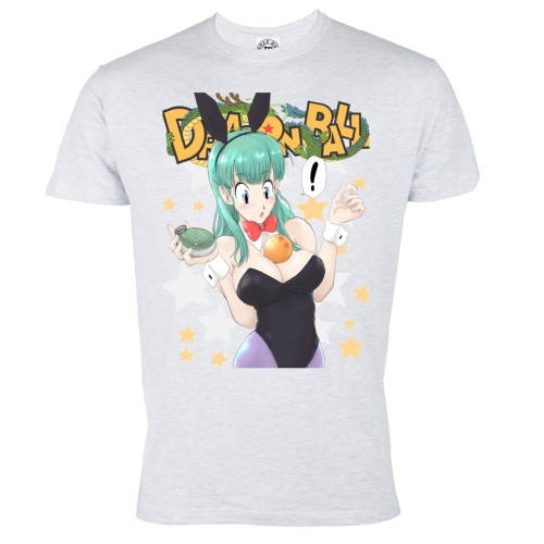 DRAGON BALL MĘSKA KOSZULKA Z NADRUKIEM BULMA