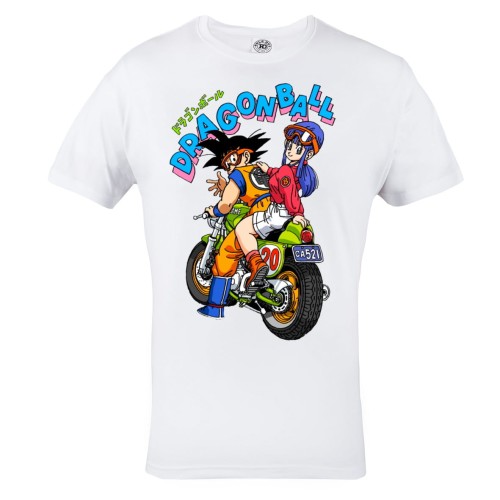 DRAGON BALL MĘSKA KOSZULKA Z NADRUKIEM GOKU CHICHI