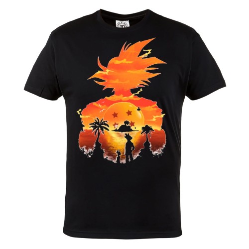 DRAGON BALL MĘSKA KOSZULKA Z NADRUKIEM GOKU GOHAN