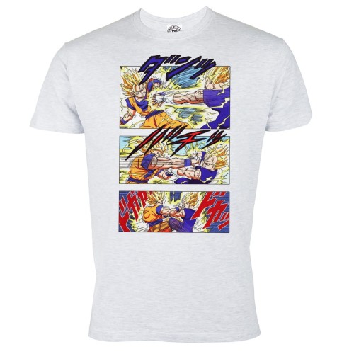 DRAGON BALL MĘSKA KOSZULKA Z NADRUKIEM GOKU VS VEGETA