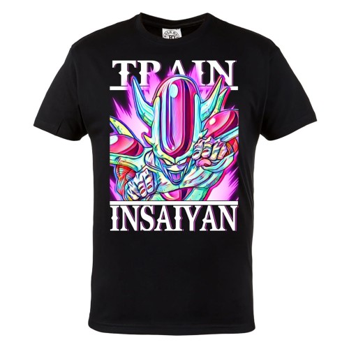 DRAGON BALL MĘSKA KOSZULKA Z NADRUKIEM TRAIN INSAIYAN