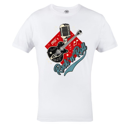 KOSZULKA MĘSKA ROCK'N'ROLL LATA '50