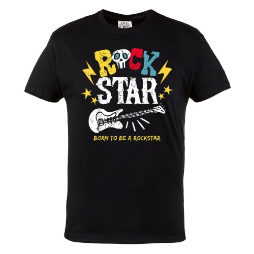 KOSZULKA MĘSKA BORN TO BE A ROCKSTAR 1