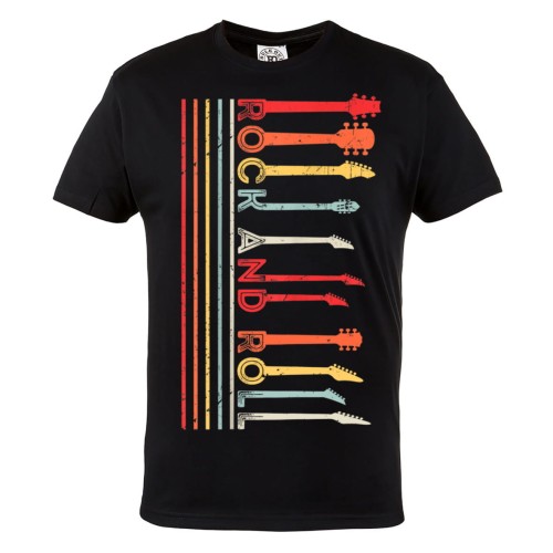 KOSZULKA MĘSKA ROCK'N'ROLL GITARY 1