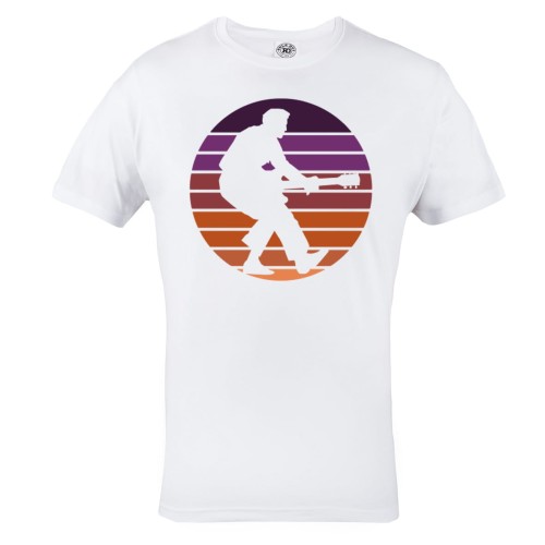 KOSZULKA MĘSKA DLA MUZYKA GITARZYSTY