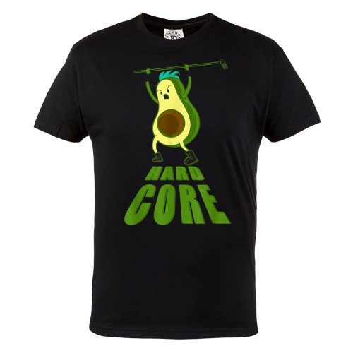 KOSZULKA MĘSKA DLA MUZYKA HARD CORE AVOCADO 1