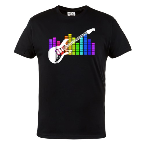 KOSZULKA MĘSKA GITARA ELEKTRYCZNA