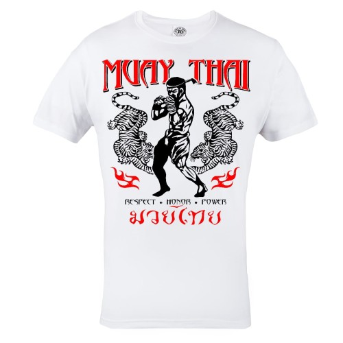 KOSZULKA MUAY THAI RESPECT - HONOR - POWER