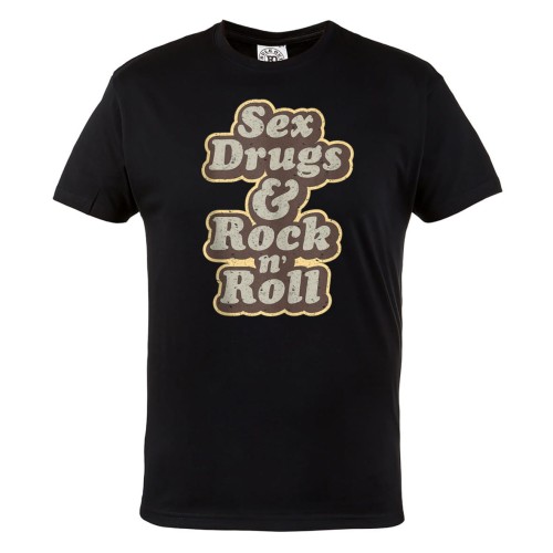 KOSZULKA MĘSKA MUZYCZNA SEX DRUGS AND ROCK&ROLL 1