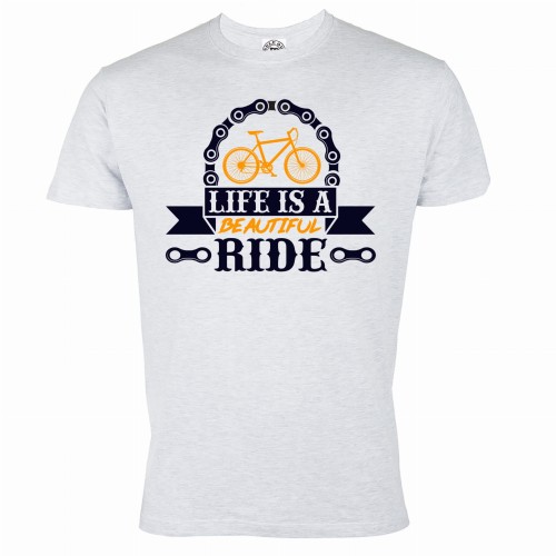 KOSZULKA NA ROWER DLA ROWERZYSTY LIFE IS A BEAUTIFUL RIDE 