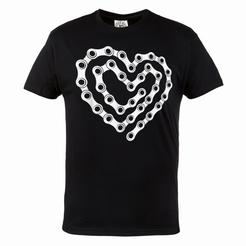 KOSZULKA NA ROWER ROWEROWA SERCE Z ŁAŃCUCHA 1