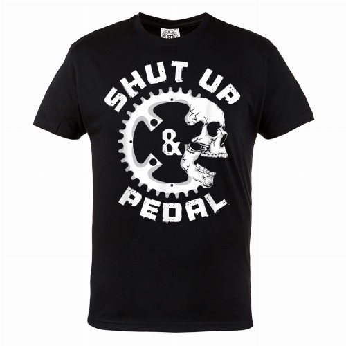 KOSZULKA NA ROWER ROWEROWA SHUT UP & PEDAL CZACHA 1