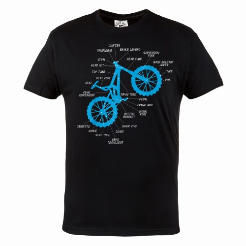 KOSZULKA NA ROWER BICYCLE CZĘŚCI ROWEROWE 1