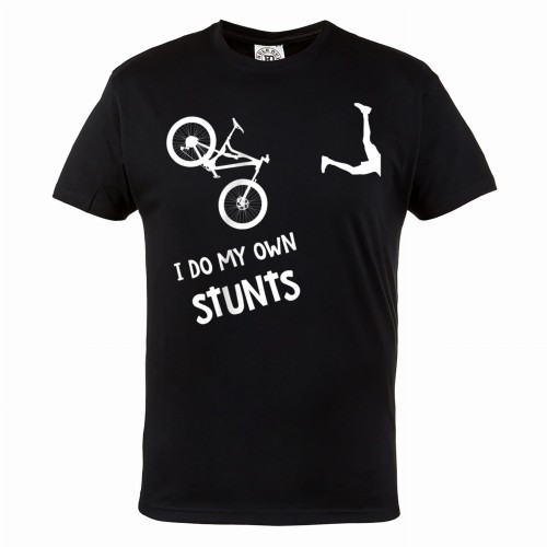 KOSZULKA NA ROWER MTB DOWNHILL FREERIDE I DO MY OWN STUNTS 