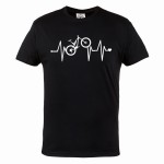 KOSZULKA NA ROWER ROWEROWA HEARTBEAT