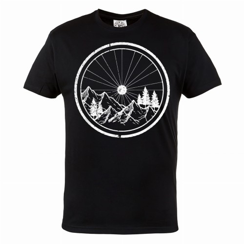 KOSZULKA NA ROWER KOŁO ROWEROWE MTB GÓRY 1