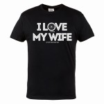 KOSZULKA NA ROWER DLA ROWERZYSTY I LOVE IT WHEN MY WIFE LET'S ME MOUNTAIN BIKE