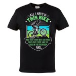 KOSZULKA NA ROWER DLA ROWERZYSTY ALL I NEED IS THIS BIKE...