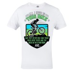 KOSZULKA NA ROWER DLA ROWERZYSTY ALL I NEED IS THIS BIKE...