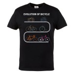 KOSZULKA NA ROWER DLA ROWERZYSTY EVOLUTION OF BICYCLE