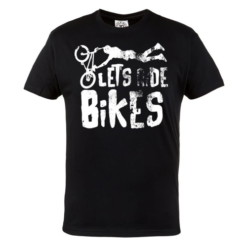 KOSZULKA NA ROWER ROWEROWA LET'S RIDE BIKES 1