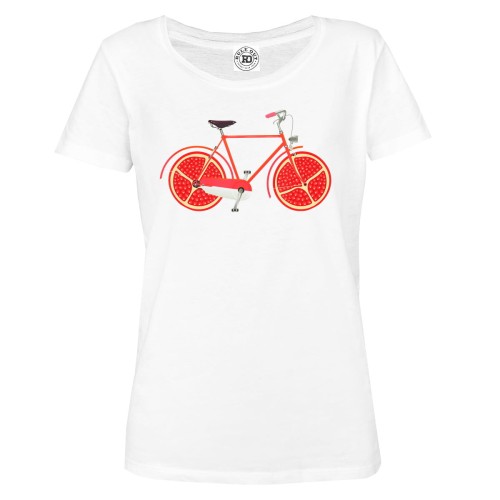 DAMSKA KOSZULKA NA ROWER ROWEROWA POMEGRANATE BIKE 1