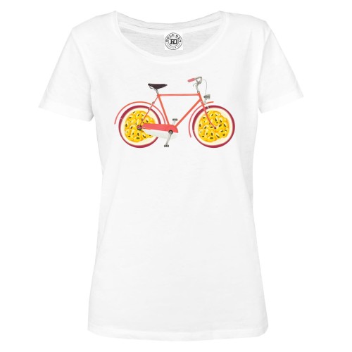 DAMSKA KOSZULKA NA ROWER ROWEROWA FRUITY BIKE 1