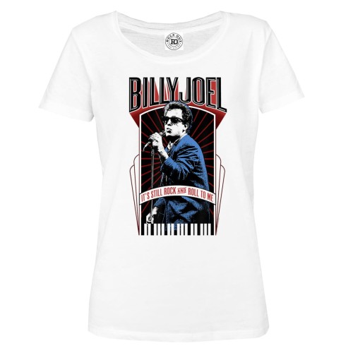 KOSZULKA DAMSKA MUZYCZNA BILLY JOEL IT'S STILL ROCN'N'ROLL TO ME 1