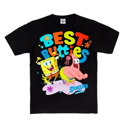 DZIECIĘCA KOSZULKA Z NADRUKIEM SPONGEBOB KANCIASTOPORTY PATRYK BEST BUTTIES 1