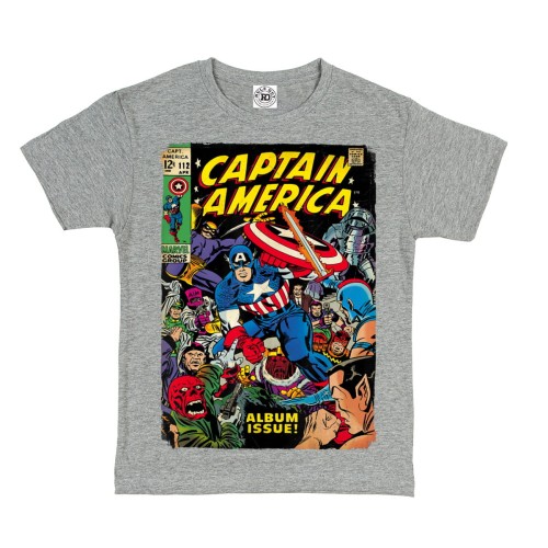 DZIECIĘCA KOSZULKA Z NADRUKIEM MARVEL COMICS AVENGERS KAPITAN AMERYKA 1