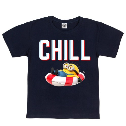 DZIECIĘCA KOSZULKA Z NADRUKIEM MINIONKI CHILL 1