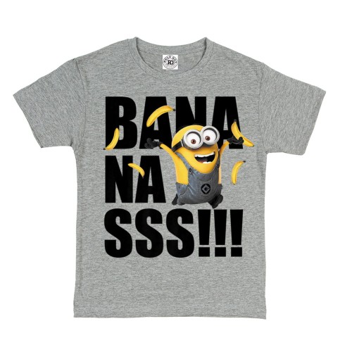 DZIECIĘCA KOSZULKA Z NADRUKIEM MINIONKI BANANAS 1