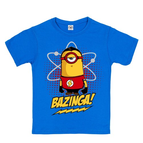 DZIECIĘCA KOSZULKA Z NADRUKIEM MINIONKI BAZINGA! 1