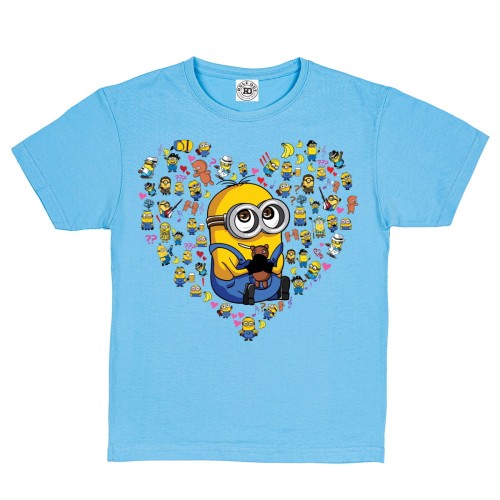 DZIECIĘCA KOSZULKA Z NADRUKIEM UROCZE MINIONKI 1