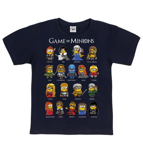 DZIECIĘCA KOSZULKA Z NADRUKIEM MINIONKI GAME OF MINIONS 1