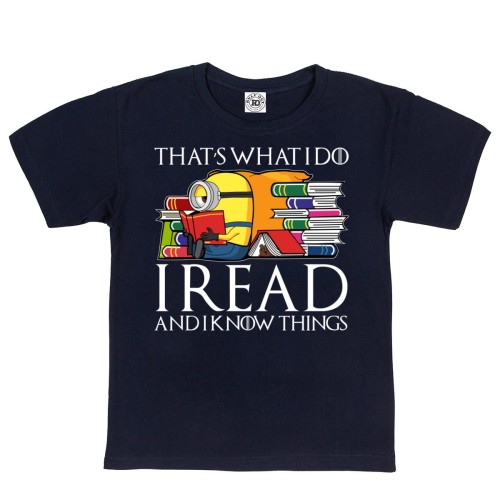 DZIECIĘCA KOSZULKA Z NADRUKIEM MINIONKI THAT'S WHAT I DO