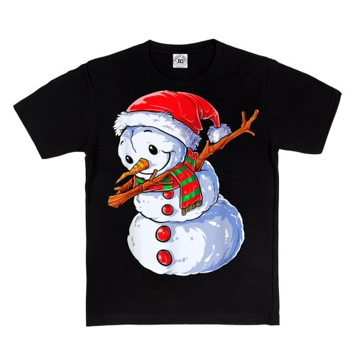 DZIECIĘCA KOSZULKA ŚWIĄTECZNA BAŁWAN SNOWMAN DABBING 1