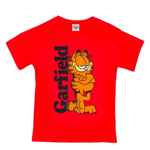 DZIECIĘCA KOSZULKA Z NADRUKIEM BAJKA KOT GARFIELD 3