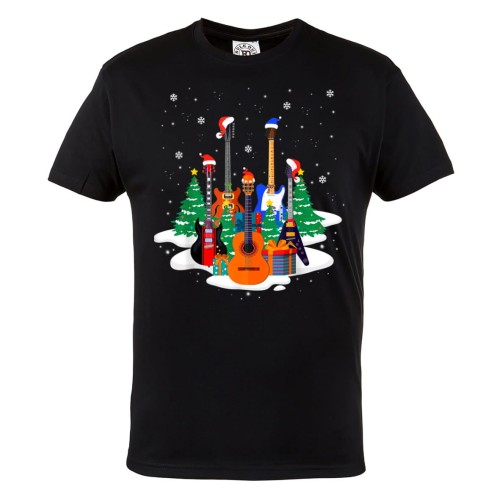 KOSZULKA ŚWIĄTECZNA BOŻE NARODZENIE MUZYKA GITARY