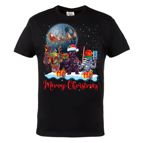 KOSZULKA ŚWIĄTECZNA MANDALORIAN GWIEZDNE WOJNY 1