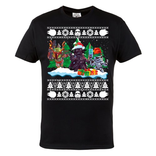 KOSZULKA ŚWIĄTECZNA MANDALORIAN GWIEZDNE WOJNY